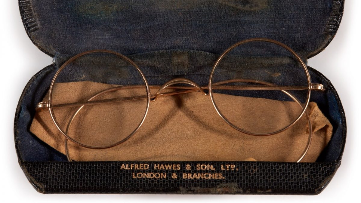 John Lennon detention sheet and glasses up for auction