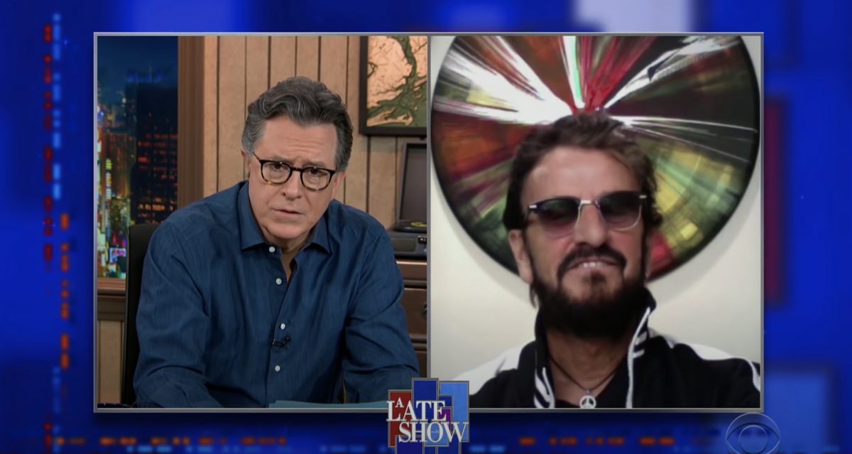 Ringo Starr Reveals Favorite Beatles Song, Thoughts on Afterlife on ‘Colbert’