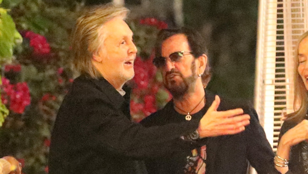 Paul McCartney & Ringo Starr Stage Beatles Reunion On Double Date With Their Wives
