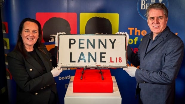 Penny Lane sign returned 47 years after it was stolen by young, drunk Beatles fans