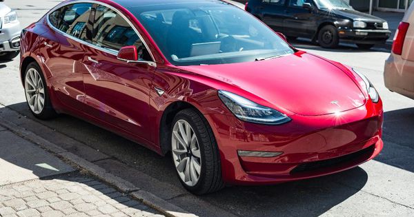 Car Sales In Europe Slide, But Tesla Model 3 Debuts With A Smash